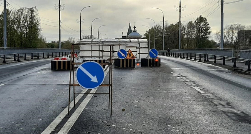 Тверичан предупредили об изменении схема проезда по мосту через Тверцу