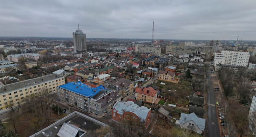 Новогоднюю Тверь сфотографировали с МКС: найдите свой район (фото)