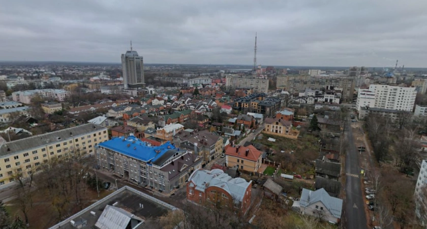 Фото к статье: Новогоднюю Тверь сфотографировали с МКС: найдите свой район (фото)