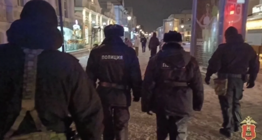В Твери ночной порядок под особым контролем: на улицы вышли пешие патрули полиции