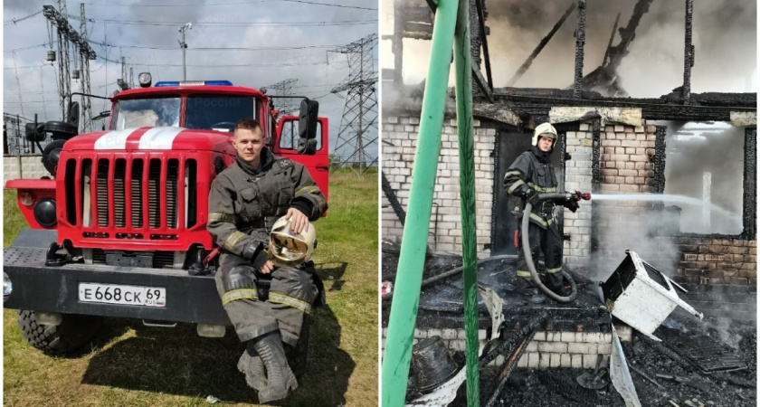 Узнаёте? Так и есть, в МЧС Тверской области пожарным работает актер кино