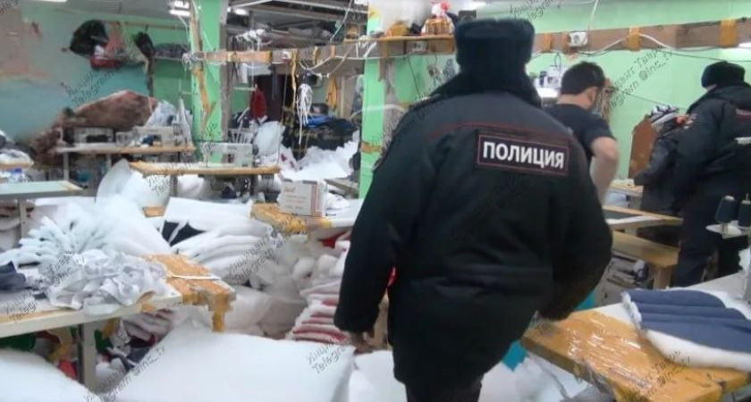 В Тверской области полиция накрыла подпольный цех по пошиву подделок Adidas и Puma