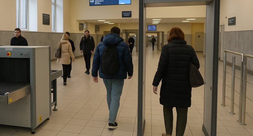 На вокзале Твери открыли дополнительную зону досмотра для пассажиров электричек