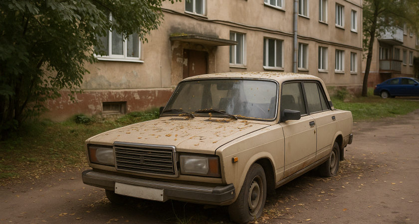 В Твери готовятся эвакуировать два заброшенных автомобиля ВАЗ