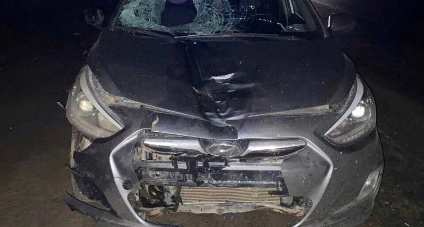 Фото к статье: Трагедия произошла под Тверью: пешеход погиб под колесами Hyundai