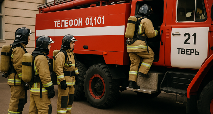 Три человека стали жертвами пожаров в Тверской области за выходные