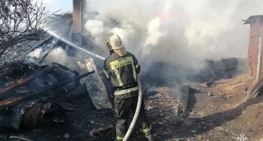 Фото к статье: В деревне Езвино владелец земельного участка получил штраф от МЧС за сжигание мусора