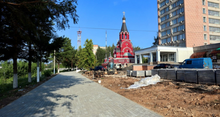 В Ржеве модернизируют пространство: в новом сквере установят скульптуру городового