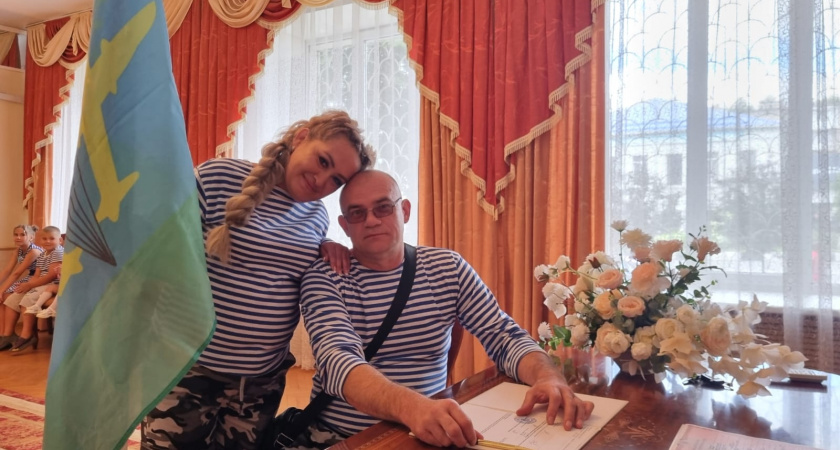 В Ржеве в День ВДВ заключили «десантный» брак