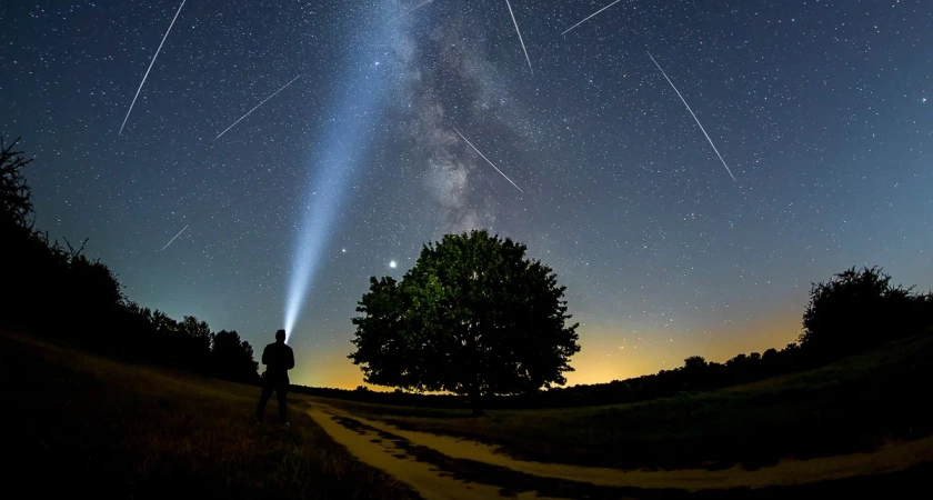 До 100 метеоров в час: Персеиды озарят небо Тверской области 12 августа