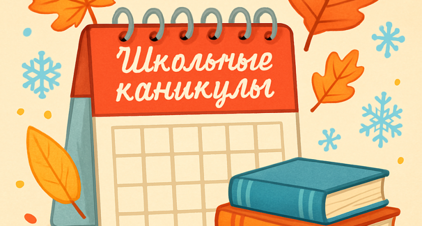 Школьные каникулы 2025/2026 — стало известно, когда дети останутся дома