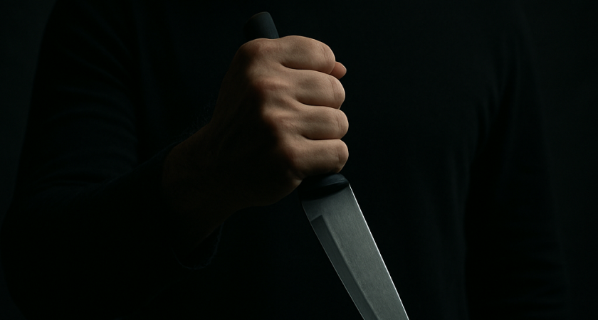 В Заволжском районе Твери пьяный мужчина напал с ножом на подростка из-за замечания о поведении