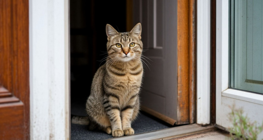 Как кошки узнают, что хозяин вот-вот вернется домой?