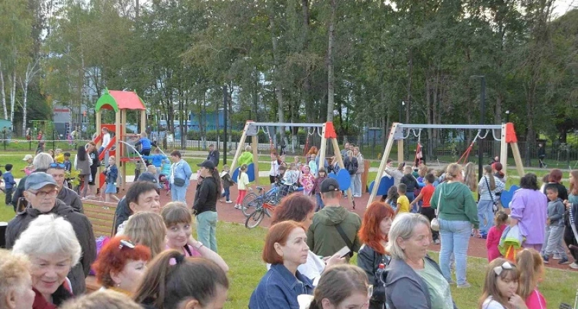 Сквер вместо болота появился на Молодежном проспекте в Твери благодаря федеральной программе