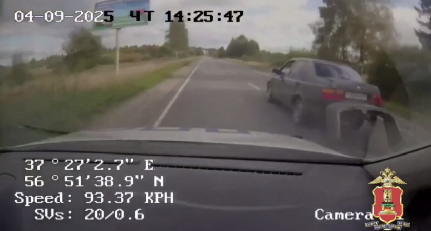 В Кимрах погоня за пьяным водителем закончилась стрельбой по колесам