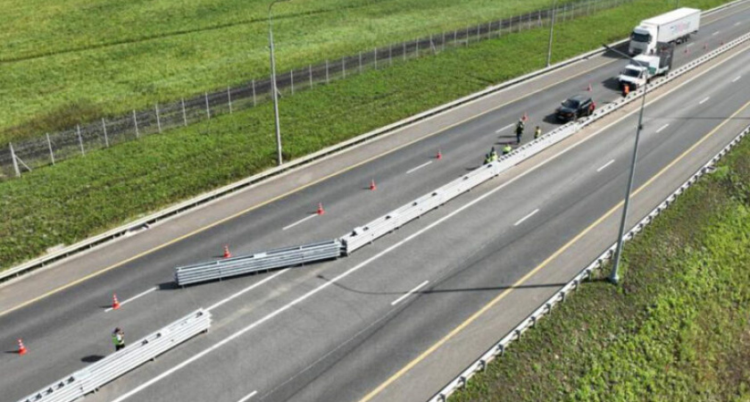 Инновационные барьерные ограждения внедрили на Северном обходе Твери