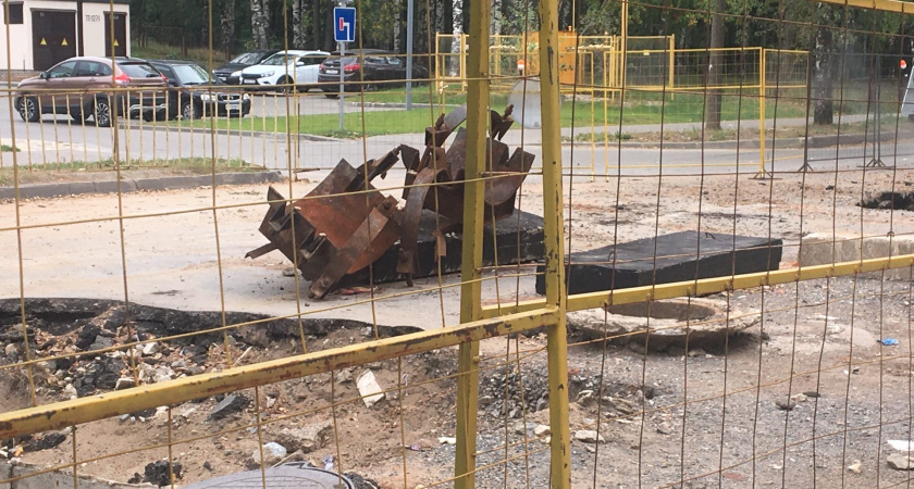 Подготовка к отопительному сезону: испытания теплосетей на Петербургском шоссе в Твери