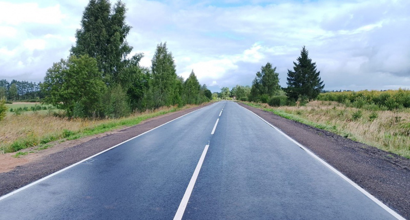 В Старицком округе отремонтировали дорогу Степурино – Гурьево