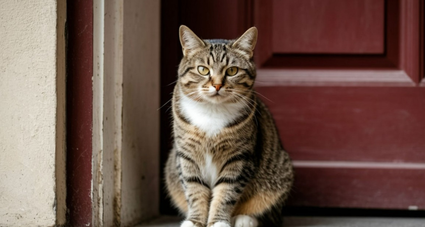 Почему кошки не любят закрытые двери - зарубите себе на носу