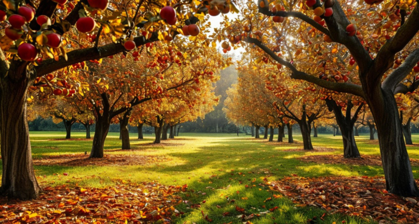 Осенью в саду - обязательно: делаем 1 действие и получаем богатырский урожай яблок, груш и малины в следующем сезоне