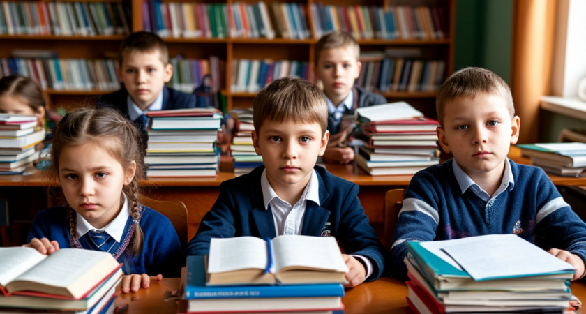 Нынче в школе первый класс — вроде института: Рособрнадзор заявил, что школьная программа перегружена на треть