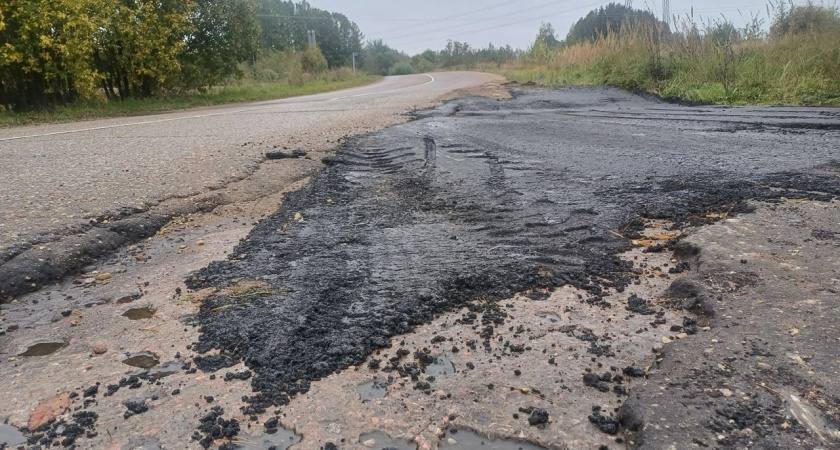 В Тверской области выполнен «лучший ремонт дороги в истории человечества»