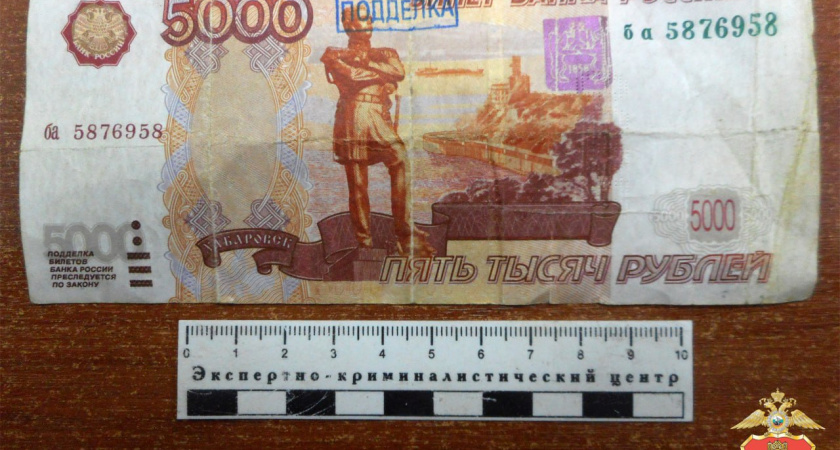 Сбыт фальшивой пятитысячной купюры в торговой точке Твери раскрыт оперативниками УМВД