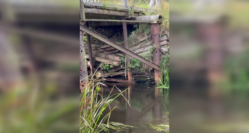 Бастрыкин поручил расследовать ситуацию с разрушенным мостом в тверской деревне Денисова Горка