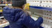 В тверских магазинах обвалились цены на яйца