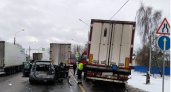 В Тверской области произошла массовая авария с участием пяти автомобилей