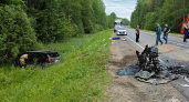 В жутком столкновении двух Kia на трассе «Балтия» погиб один человек и пострадали еще двое