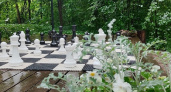 В Ботаническом саду Твери открылась «Шахматная аллея»