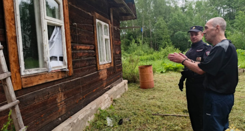 В Лихославльском округе бездомный обворовывал дачи
